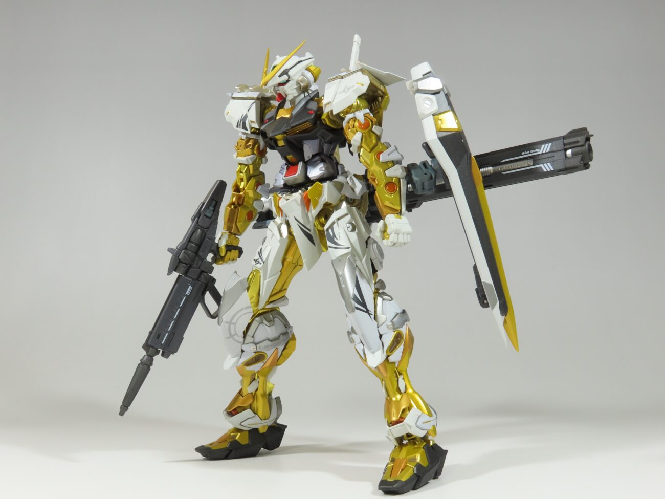 メタルビルド　アストレイゴールドフレーム(オルタナティブver) バンダイ レビュー】「METAL BUILD ガンダムアストレイ ゴールドフレーム